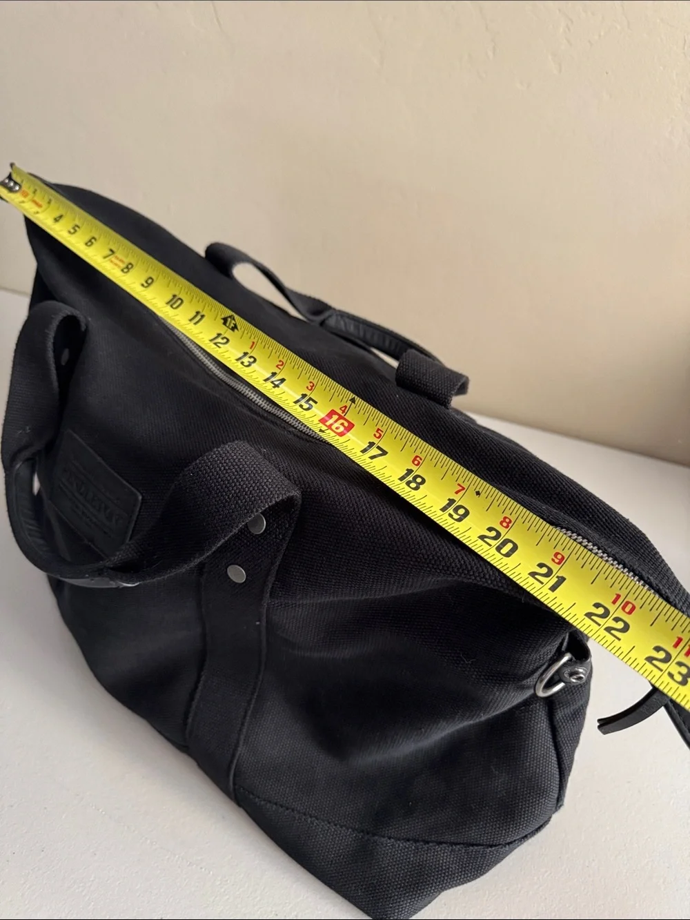 Pendleton Black Canvas Duffel - Men's Travel Bag